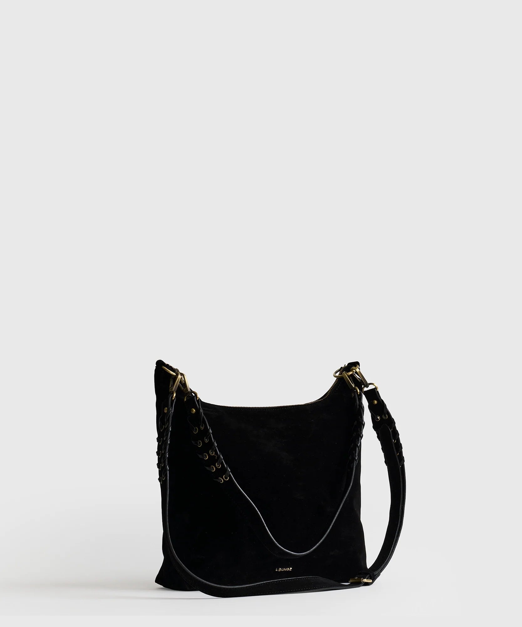 Cartera Bandolera Suede Trenzada Boheme
