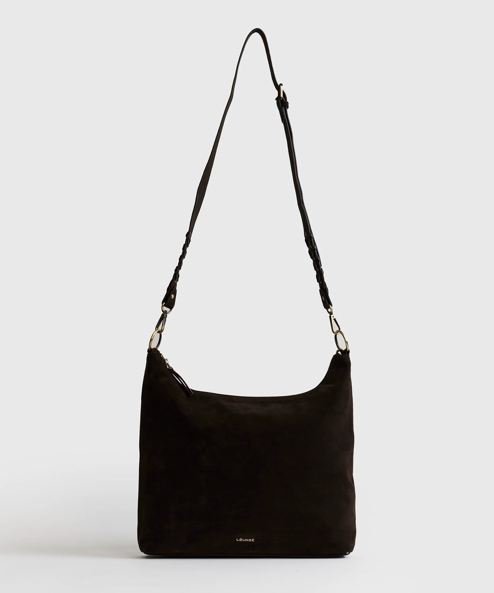 Cartera Bandolera Suede Trenzada Boheme