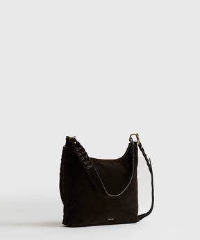 Cartera Bandolera Suede Trenzada Boheme
