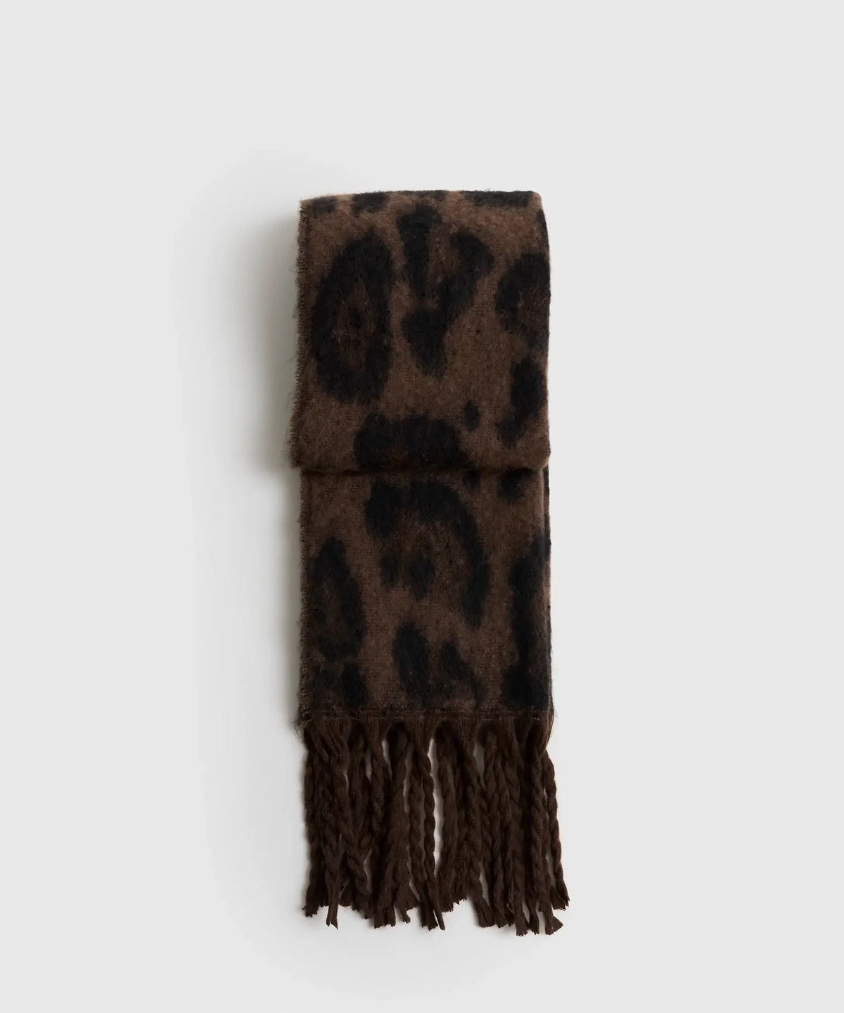Bufanda Estampado Animal Print Oscuro