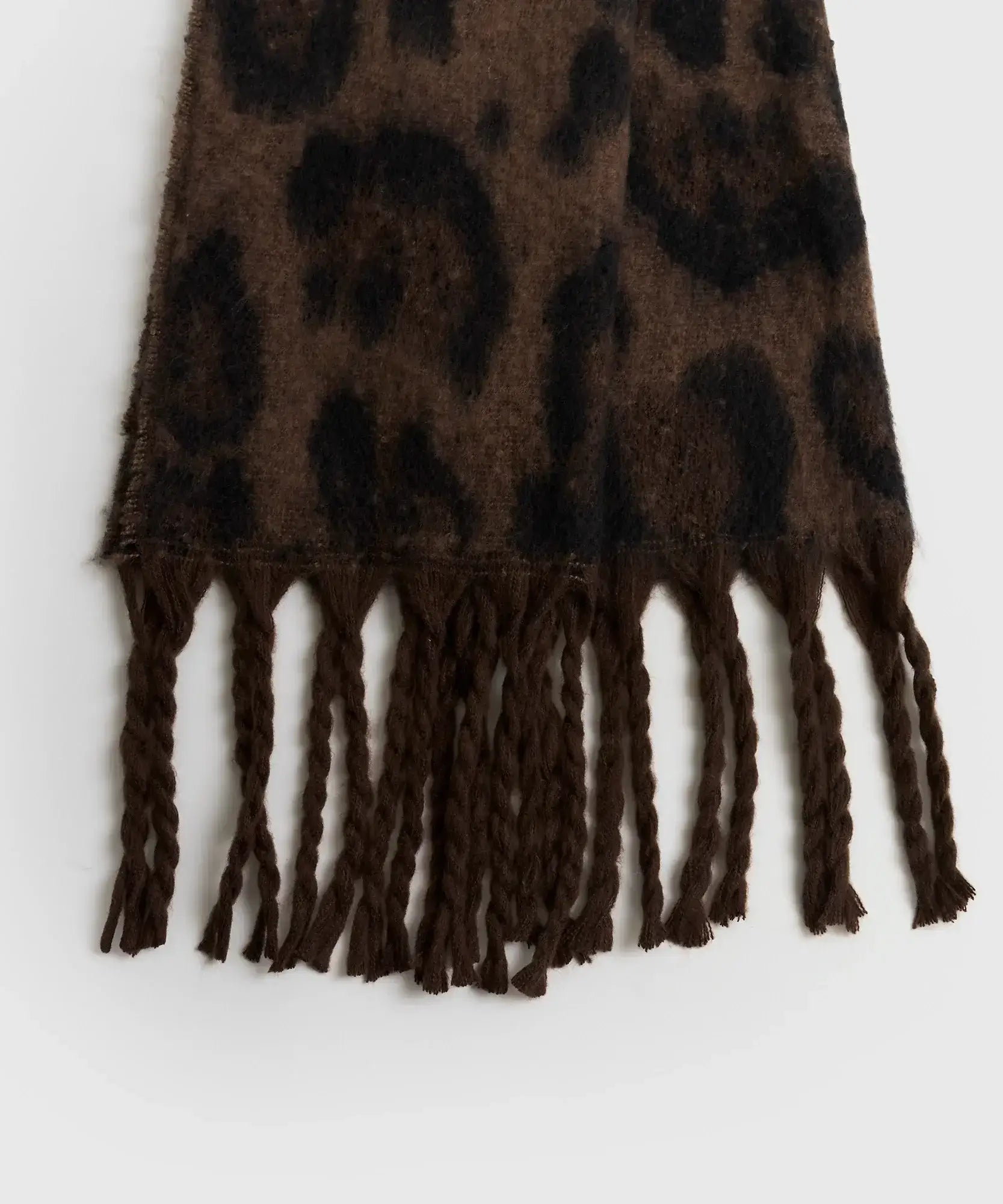 Bufanda Estampado Animal Print Oscuro