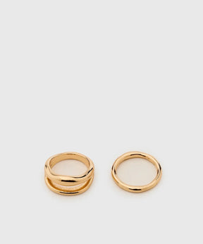 Set Anillos Irregulares Boho