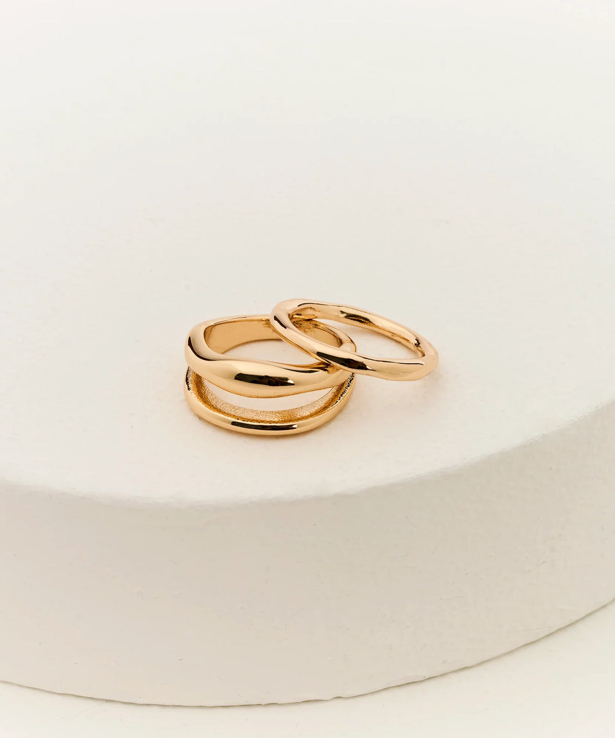 Set Anillos Irregulares Boho