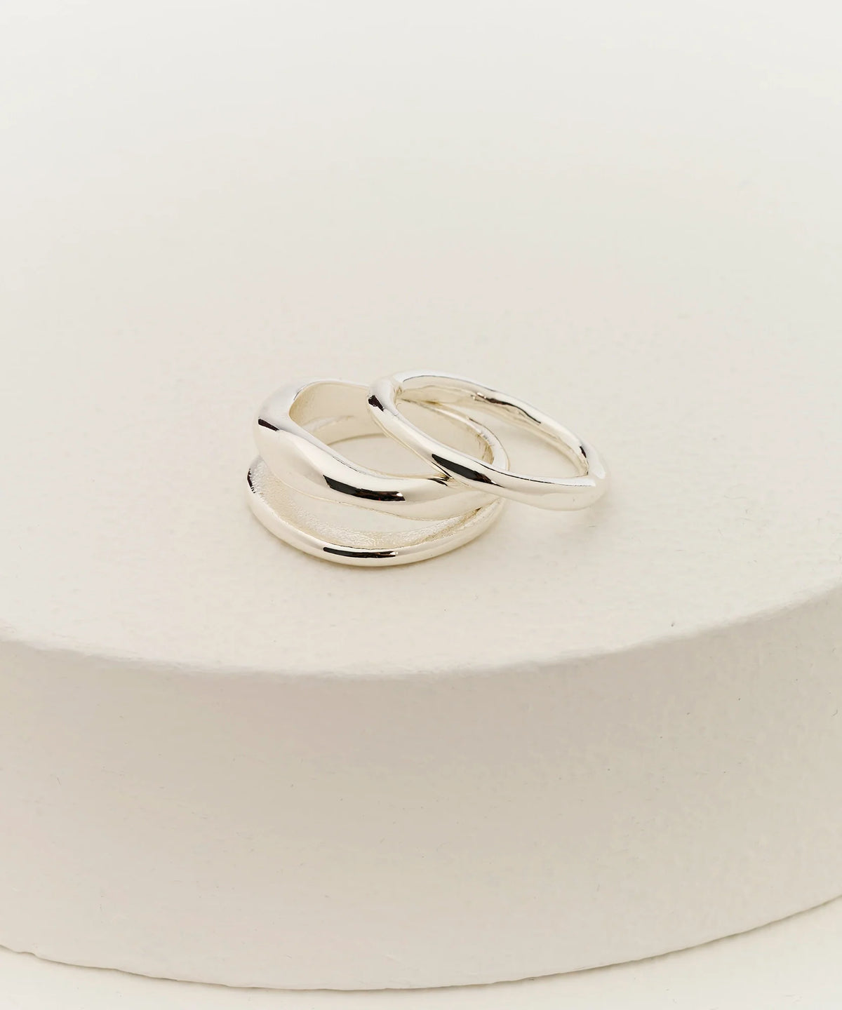 Set Anillos Irregulares Boho