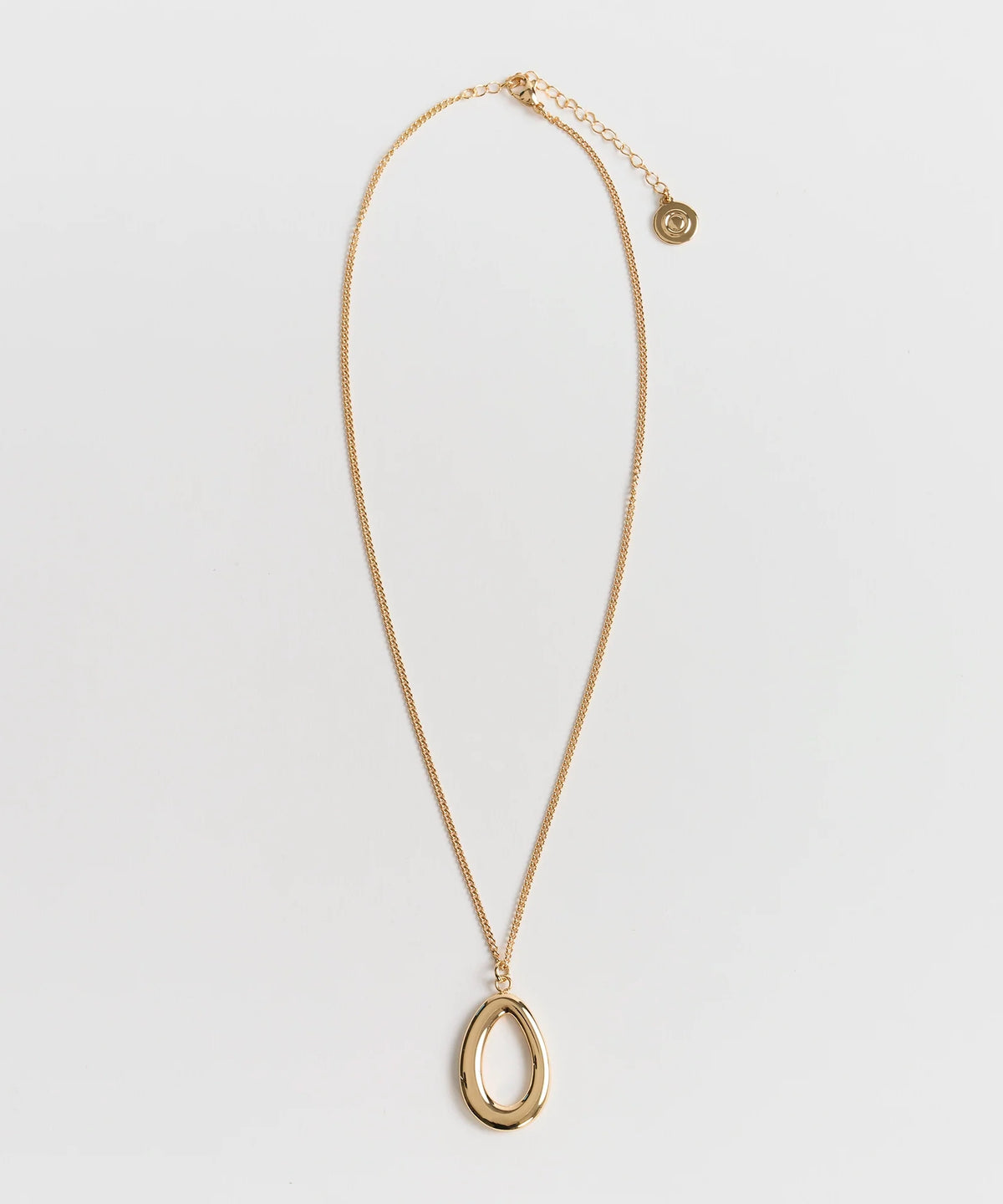 Collar Colgante Ovalado