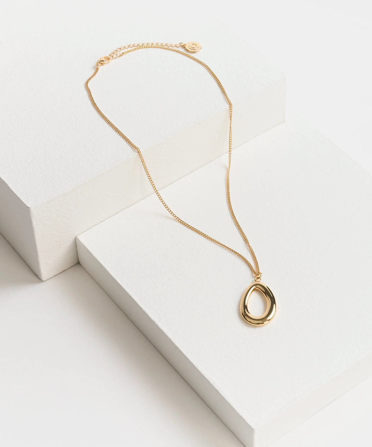 Collar Colgante Ovalado