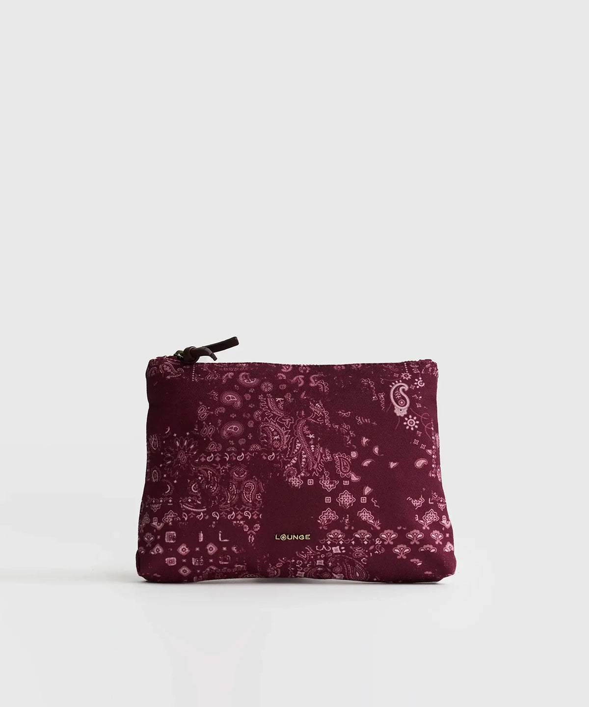 Estuche Print Boho - Burdeo
