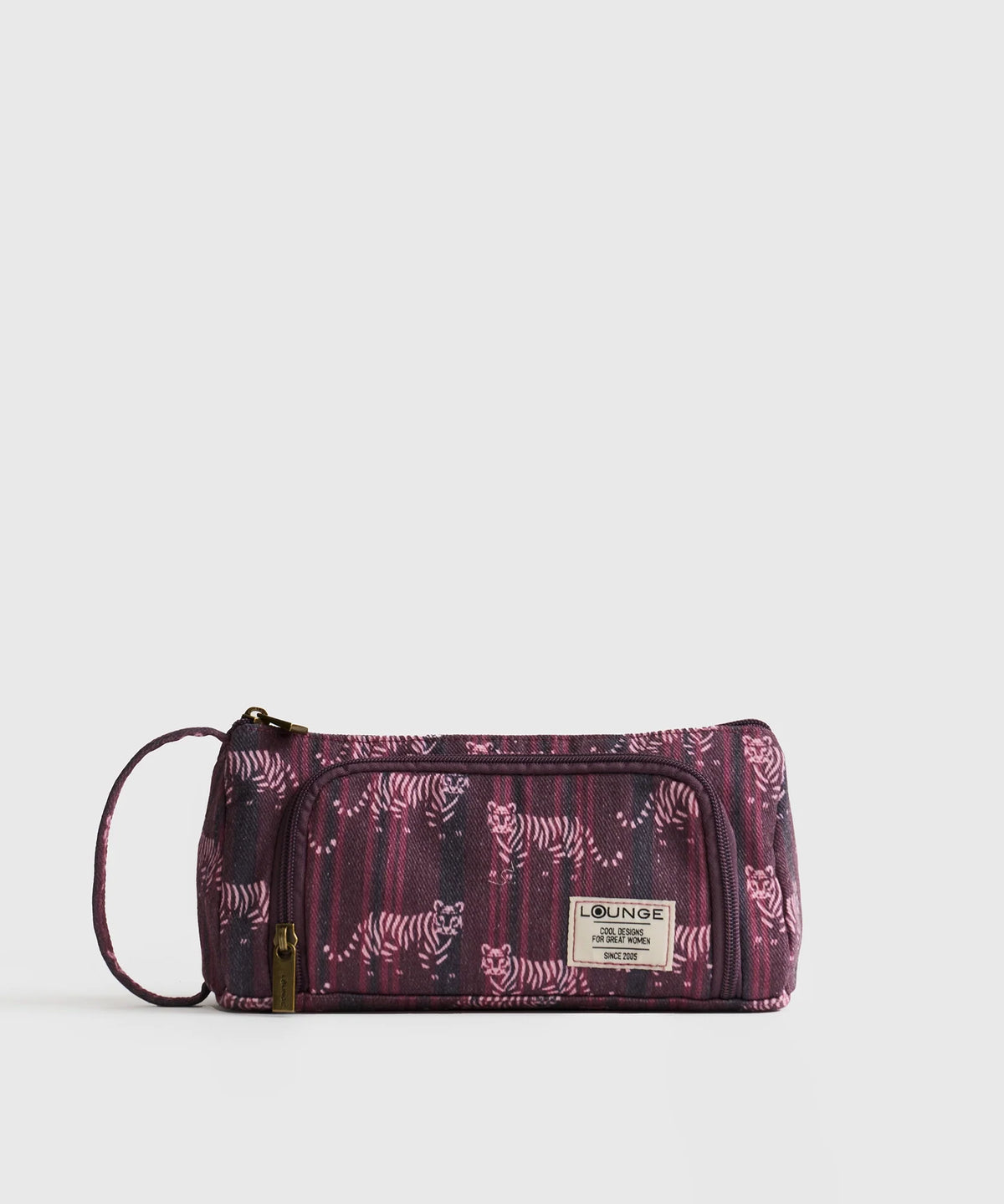 Estuche Canvas Doble Compartimiento