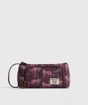 Estuche Canvas Doble Compartimiento