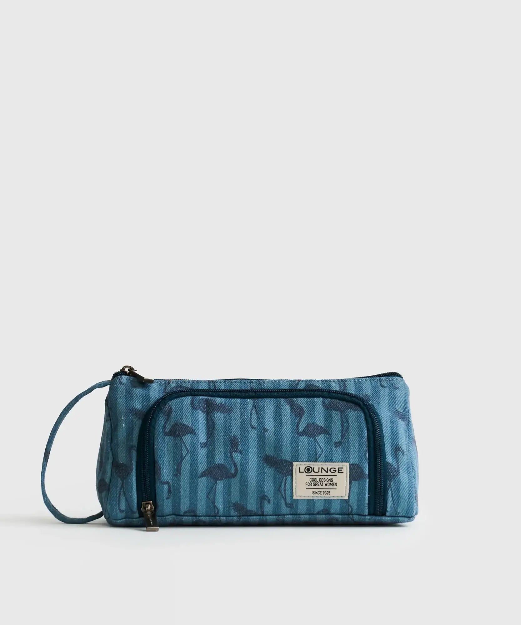 Estuche Canvas Doble Compartimiento