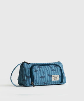 Estuche Canvas Doble Compartimiento
