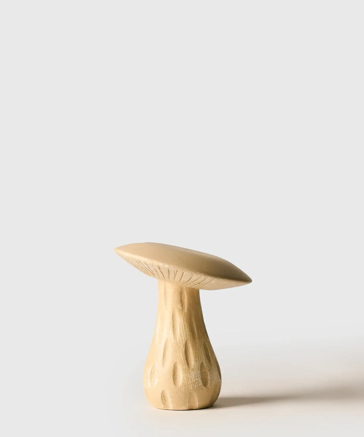 Adorno Decorativo Hongo de madera de Lounge, pieza única y elegante para decoración.