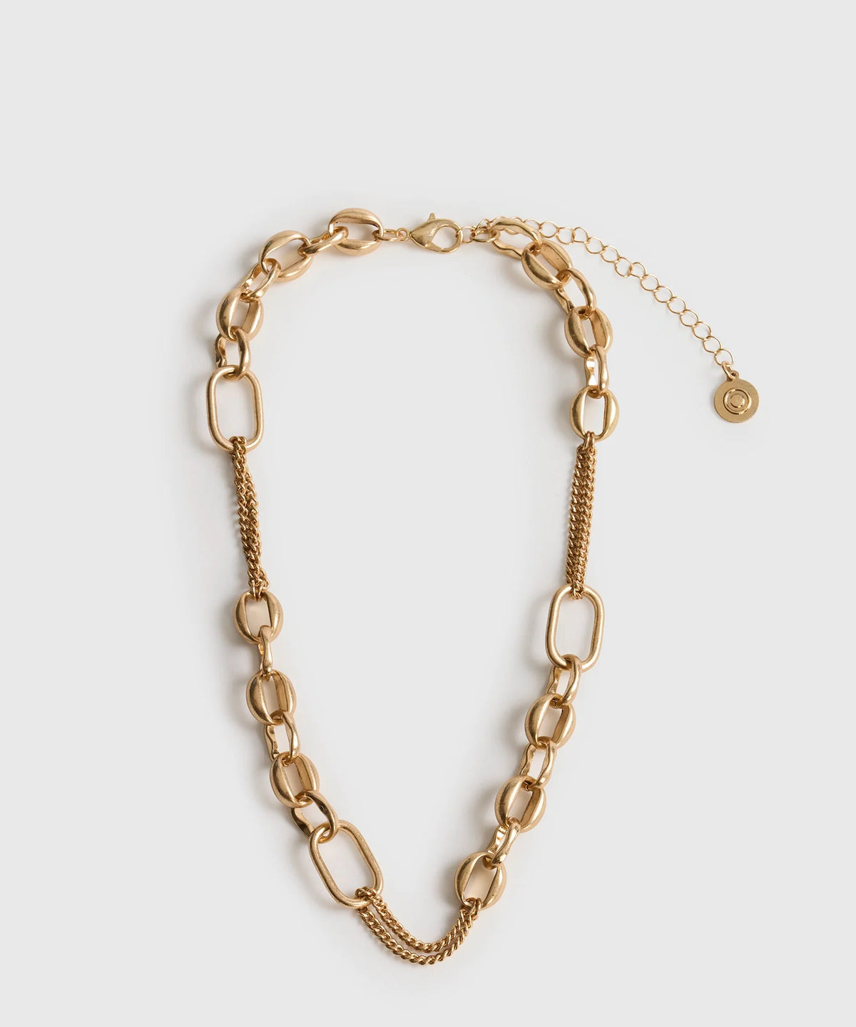 Collar Con Eslabones Y Cadenas