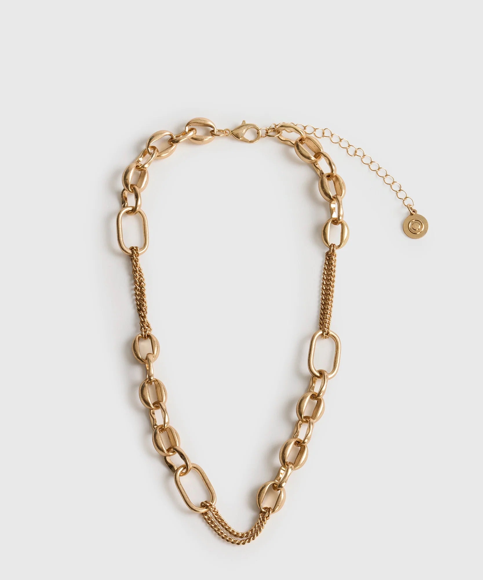 Collar Con Eslabones Y Cadenas
