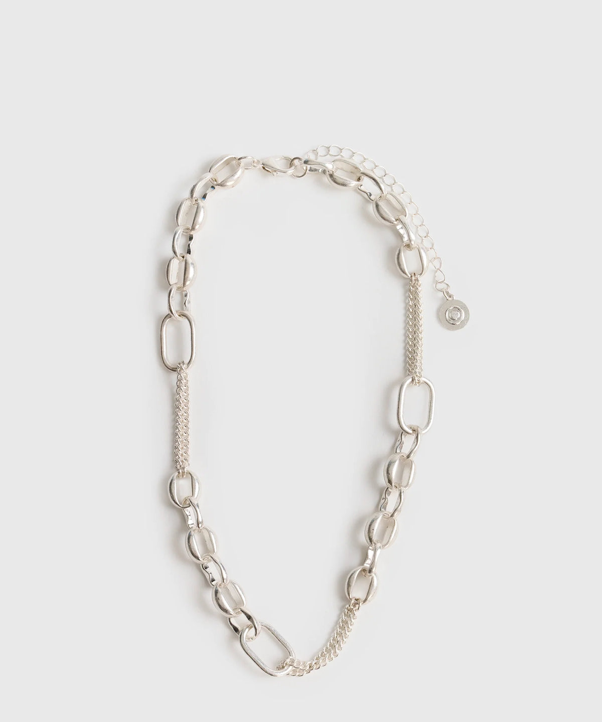 Collar Con Eslabones Y Cadenas