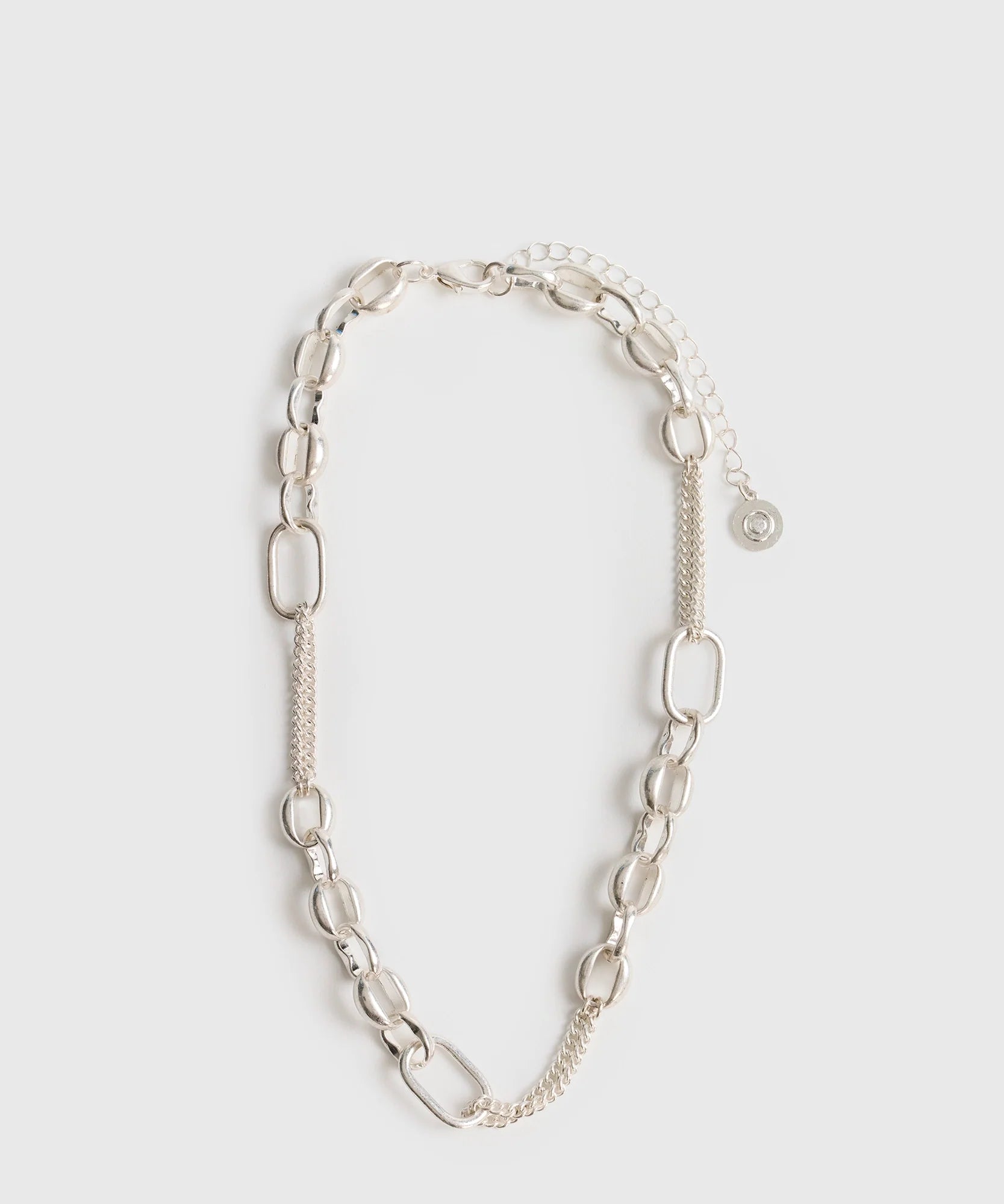 Collar Con Eslabones Y Cadenas