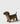 Adorno Decorativo Perro de Lounge con efecto de gastado, 11 cm alto, perfecto para decoración.