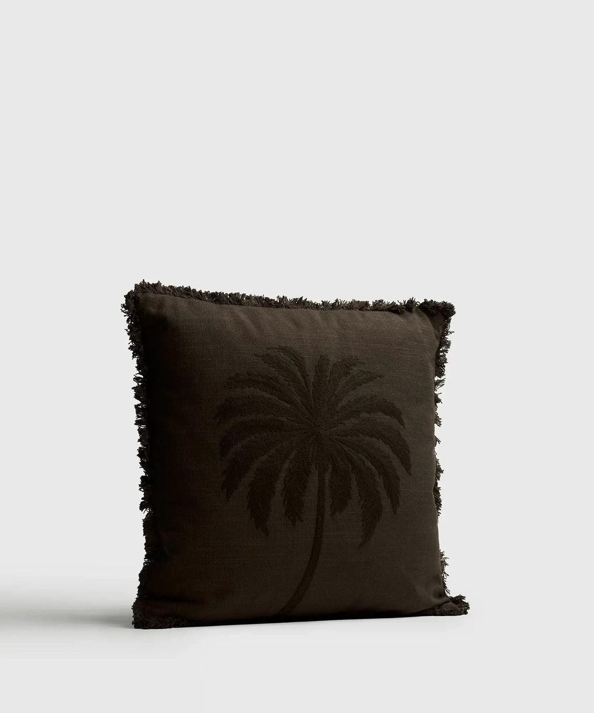 Cojín Palmera Flecos
