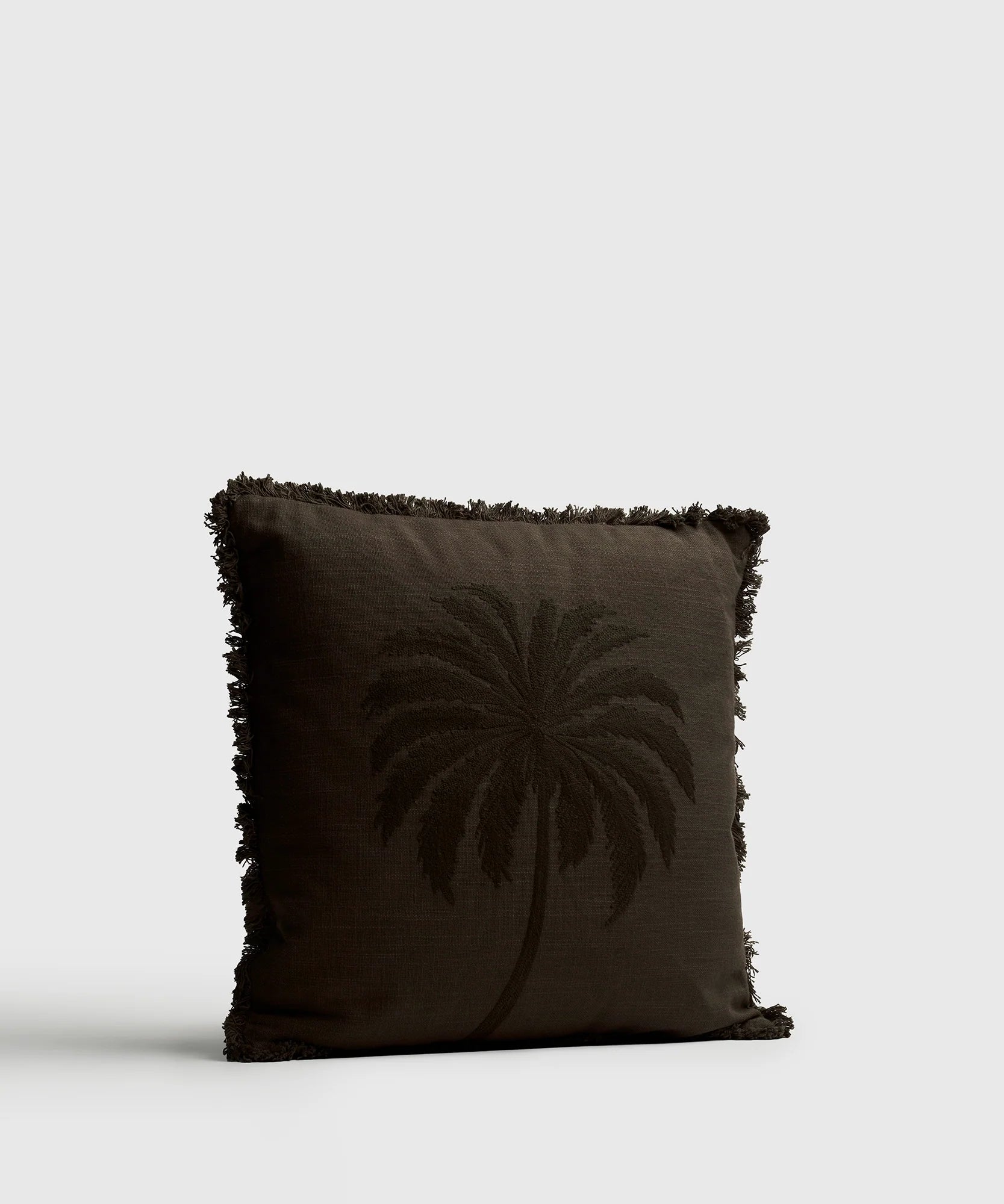 Cojín Palmera Flecos