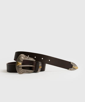 Cinturón Hebilla Con Diseño