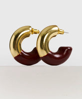 Aros Semiabiertos Con Detalle De Resina