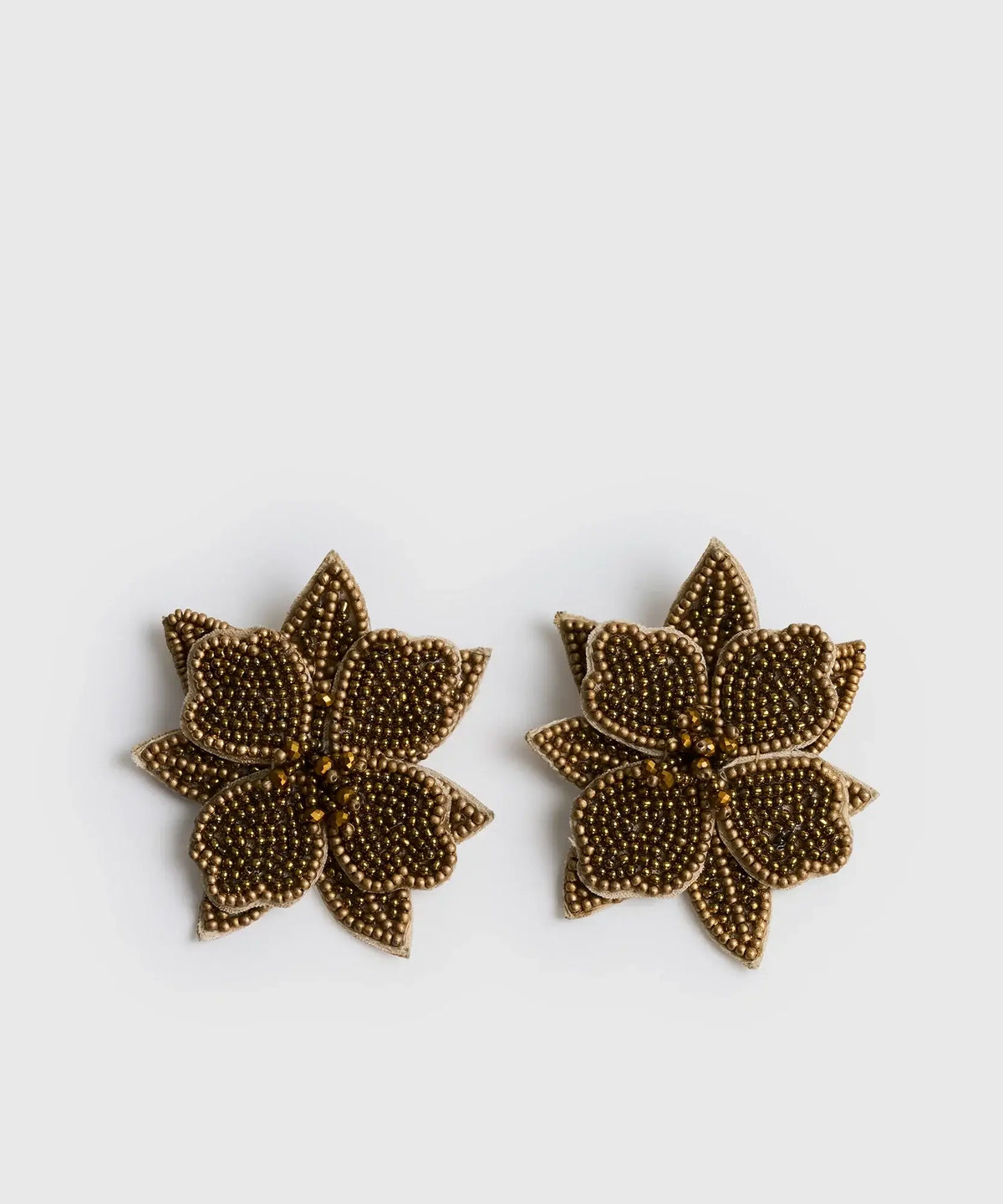 Aros Flor Doble Fiesta