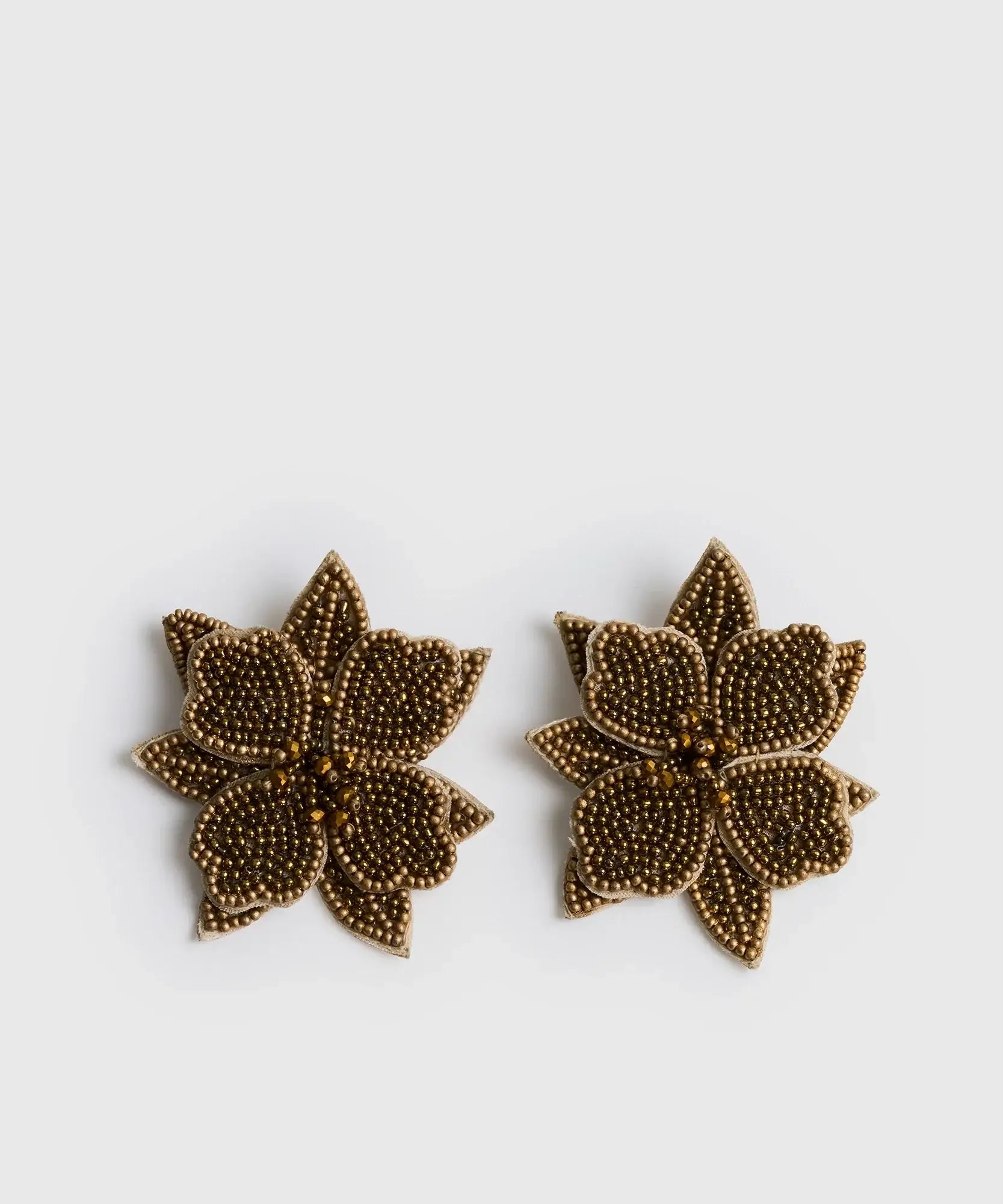 Aros Flor Doble Fiesta