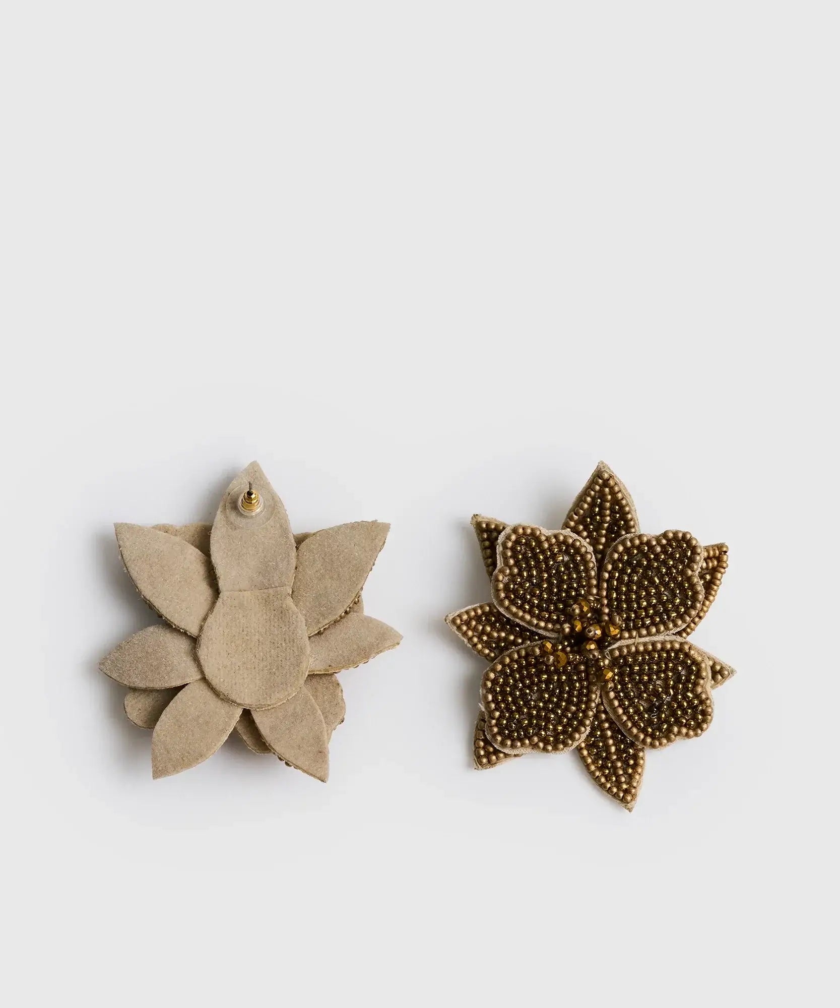 Aros Flor Doble Fiesta
