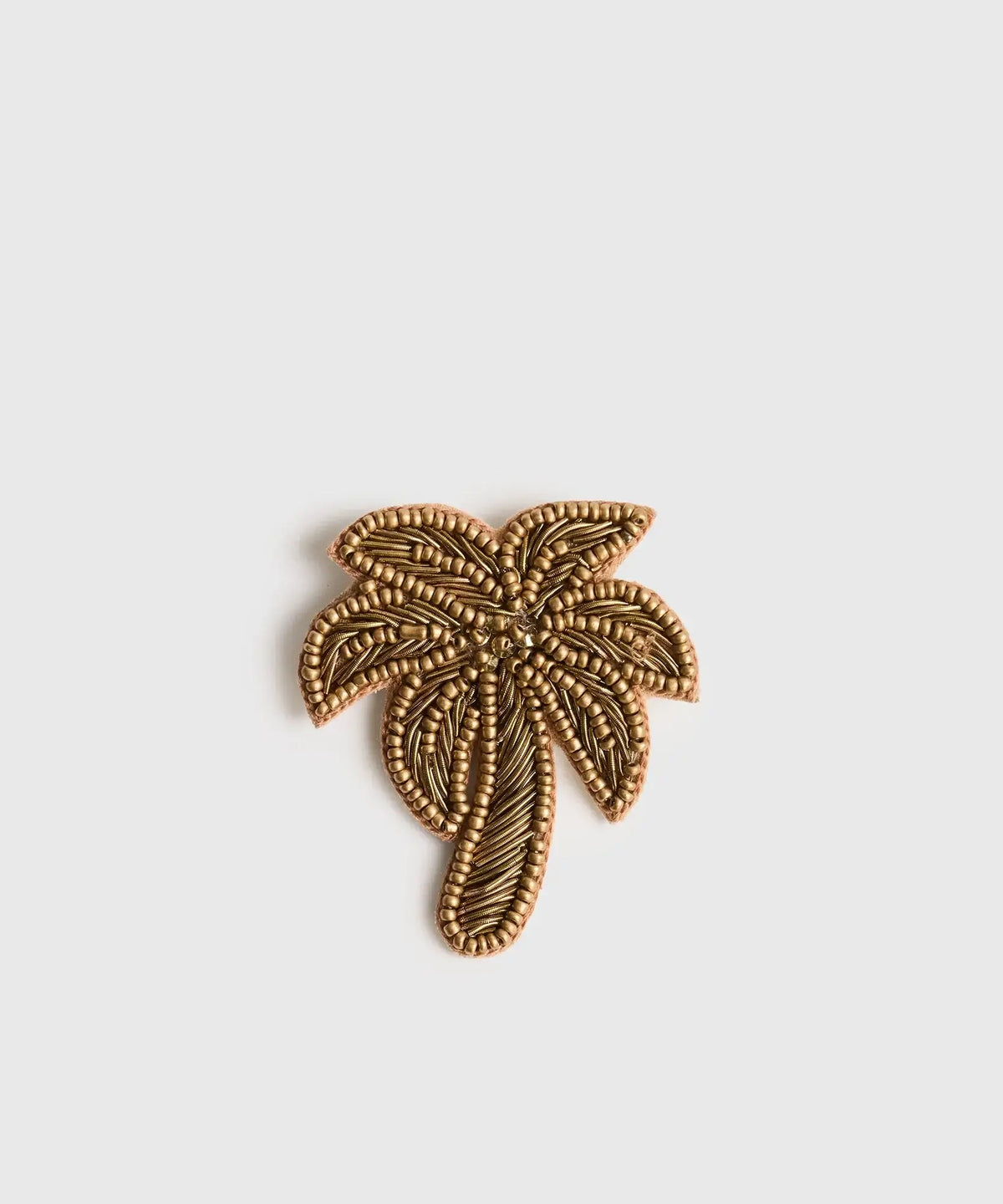 Prendedor Palmera - Dorado