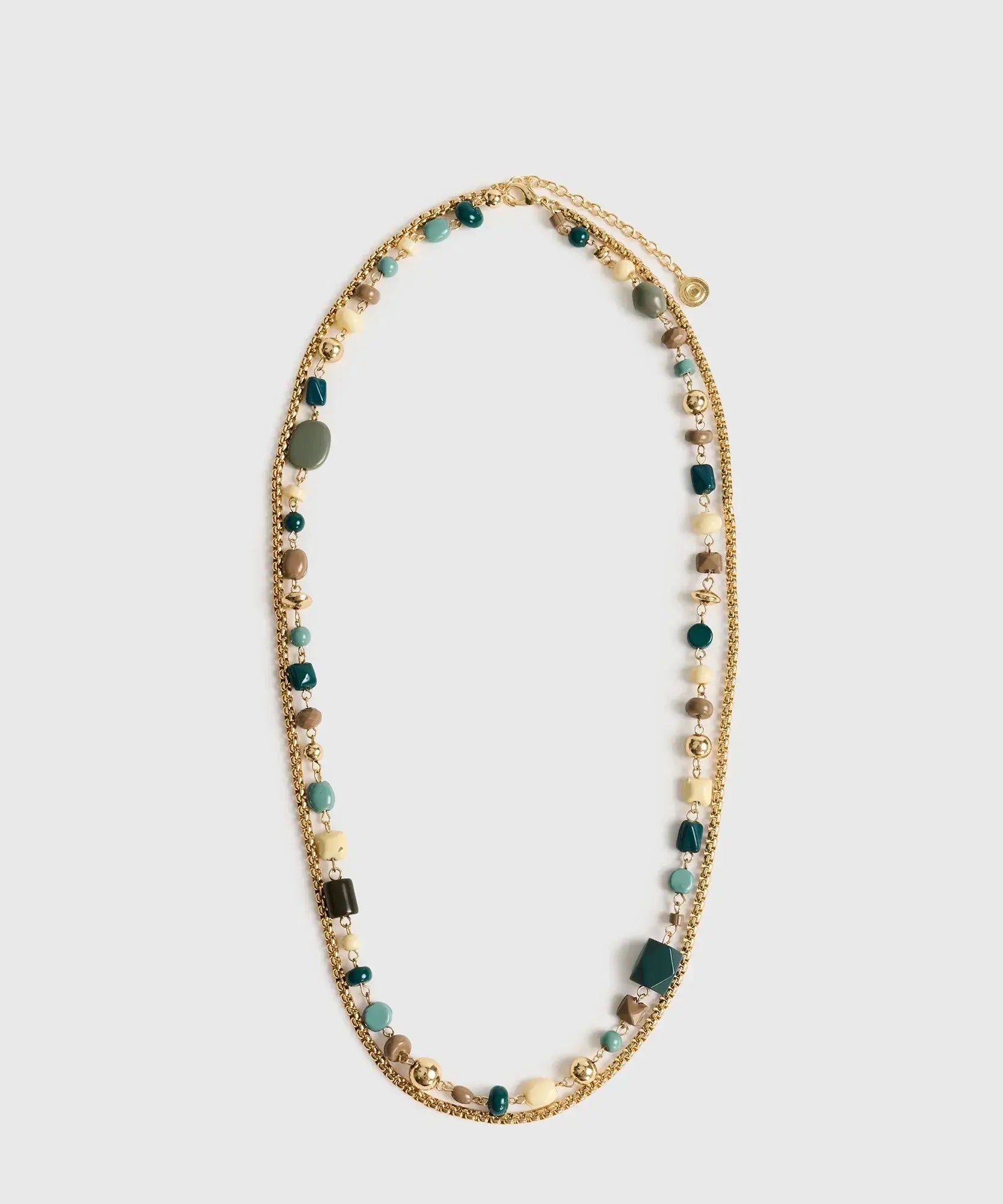 Collar Doble Mostacillas