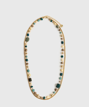 Collar Doble Mostacillas