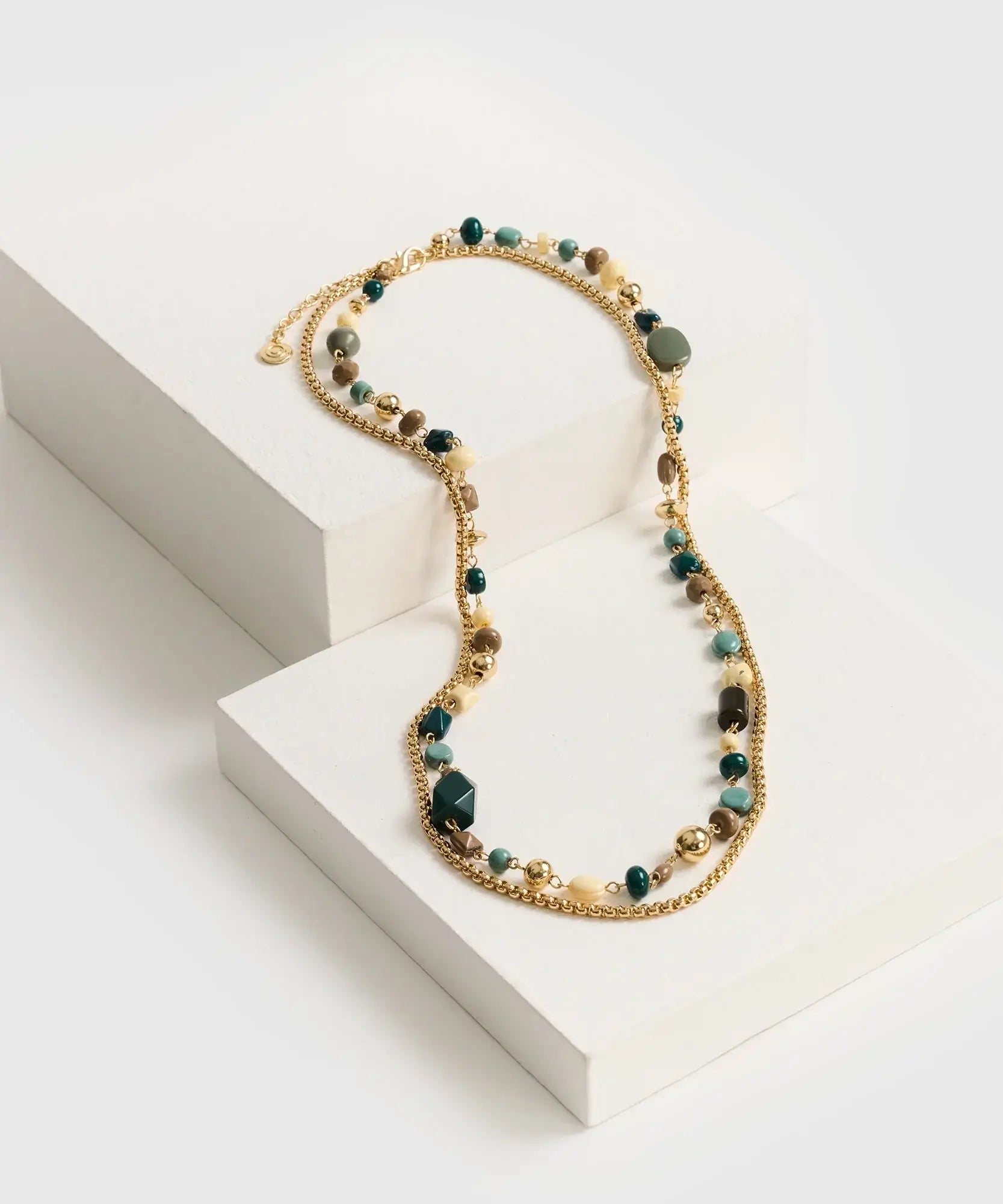 Collar Doble Mostacillas