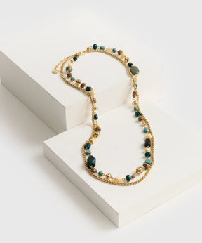 Collar Doble Mostacillas