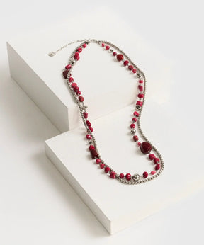 Collar Doble Mostacillas