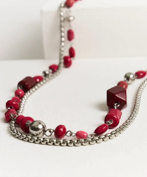 Collar Doble Mostacillas