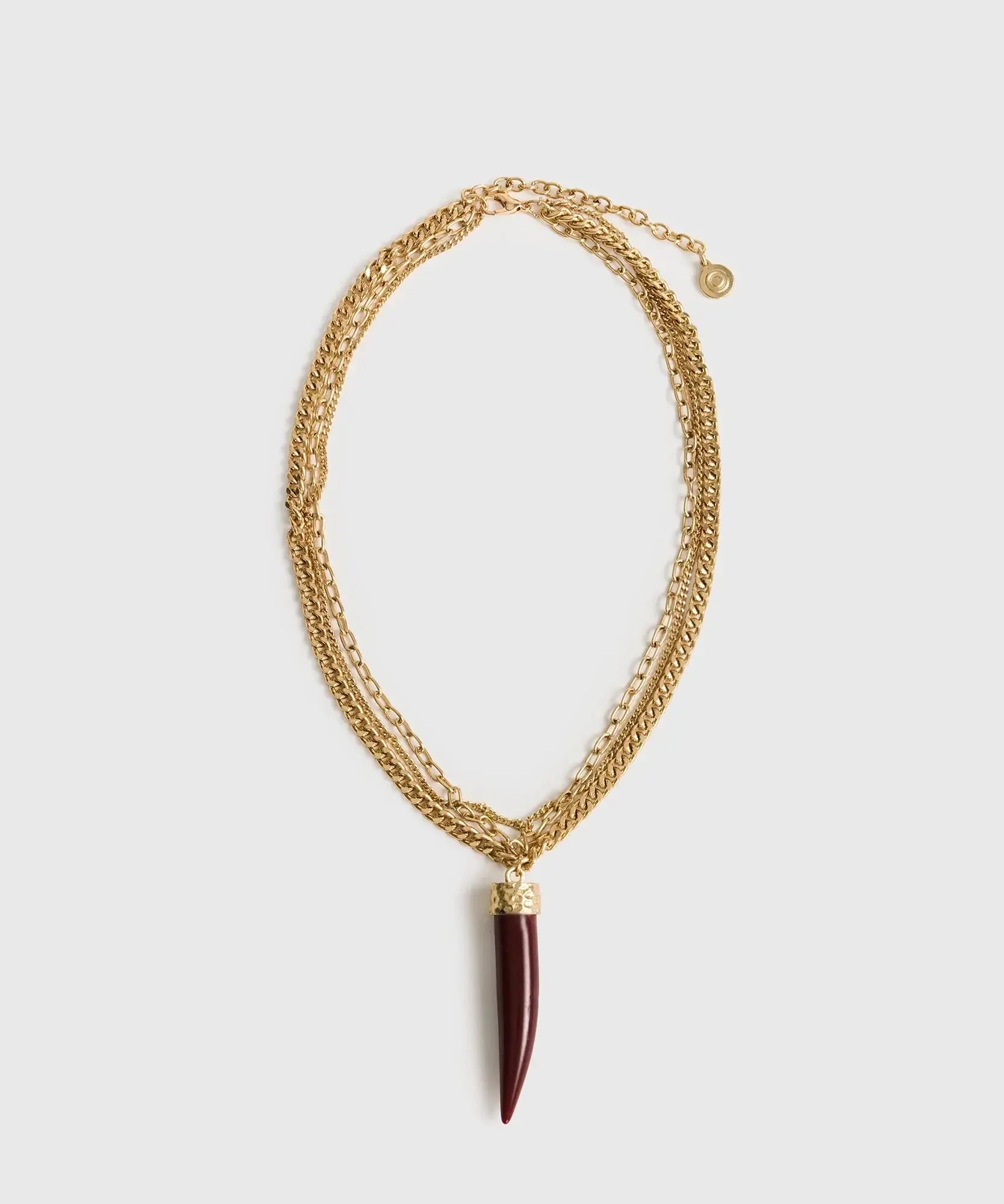 Collar Charm Cuerno