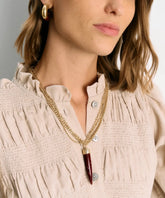 Collar Charm Cuerno