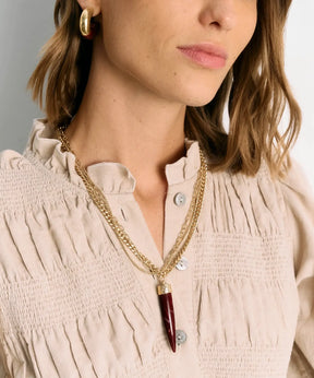 Collar Charm Cuerno