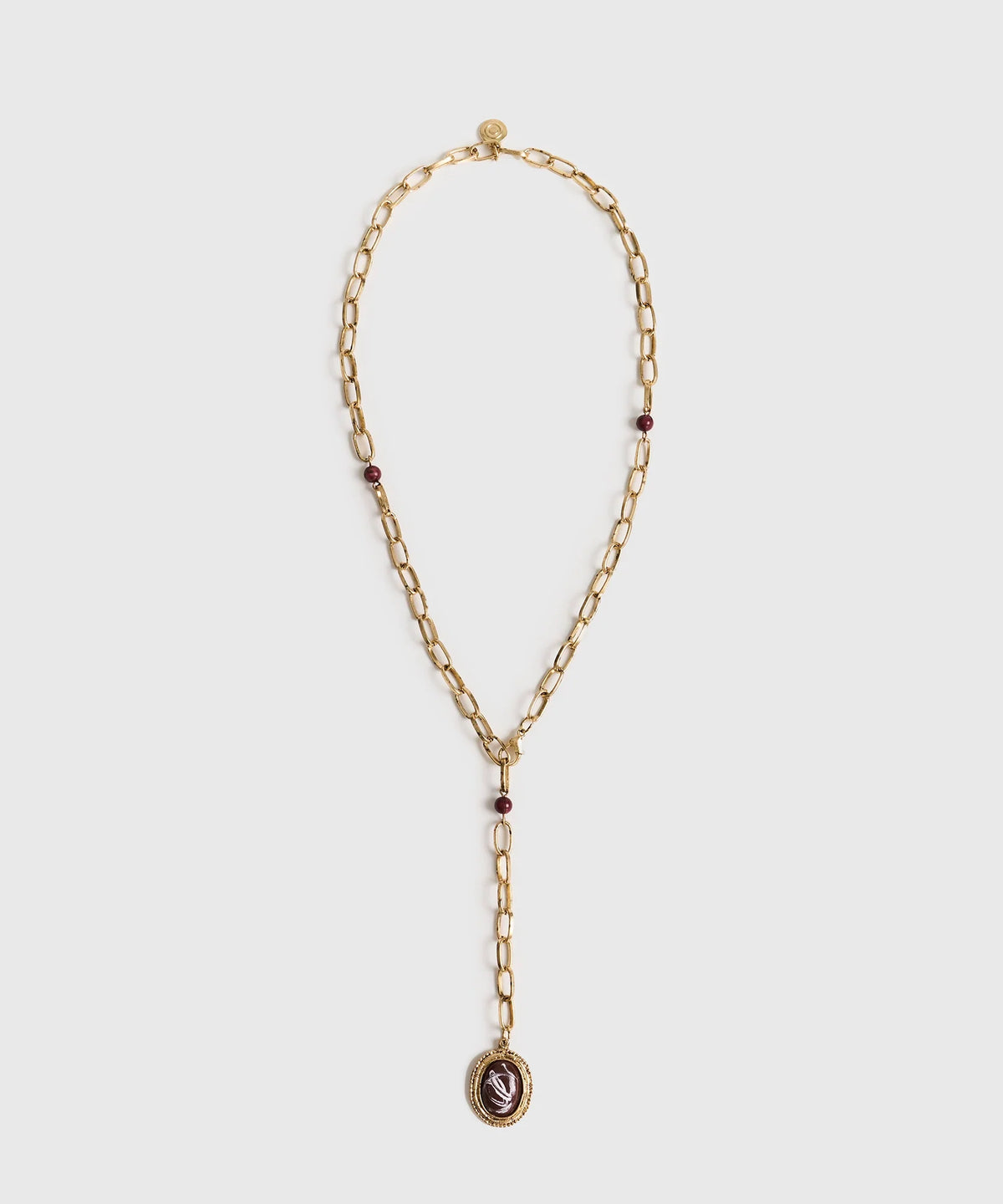 Collar Charm De Piedra