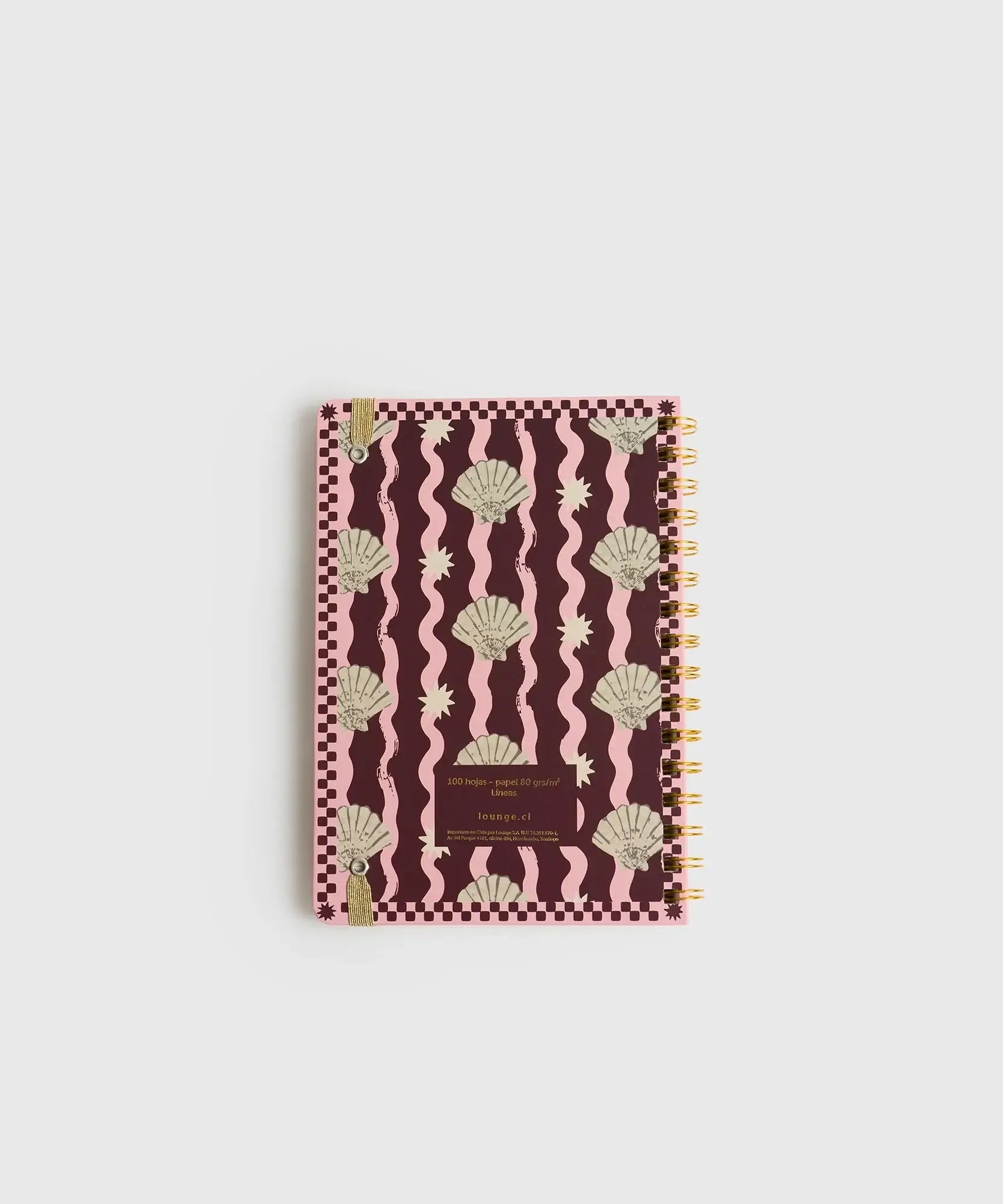 Cuaderno Almejas Líneas