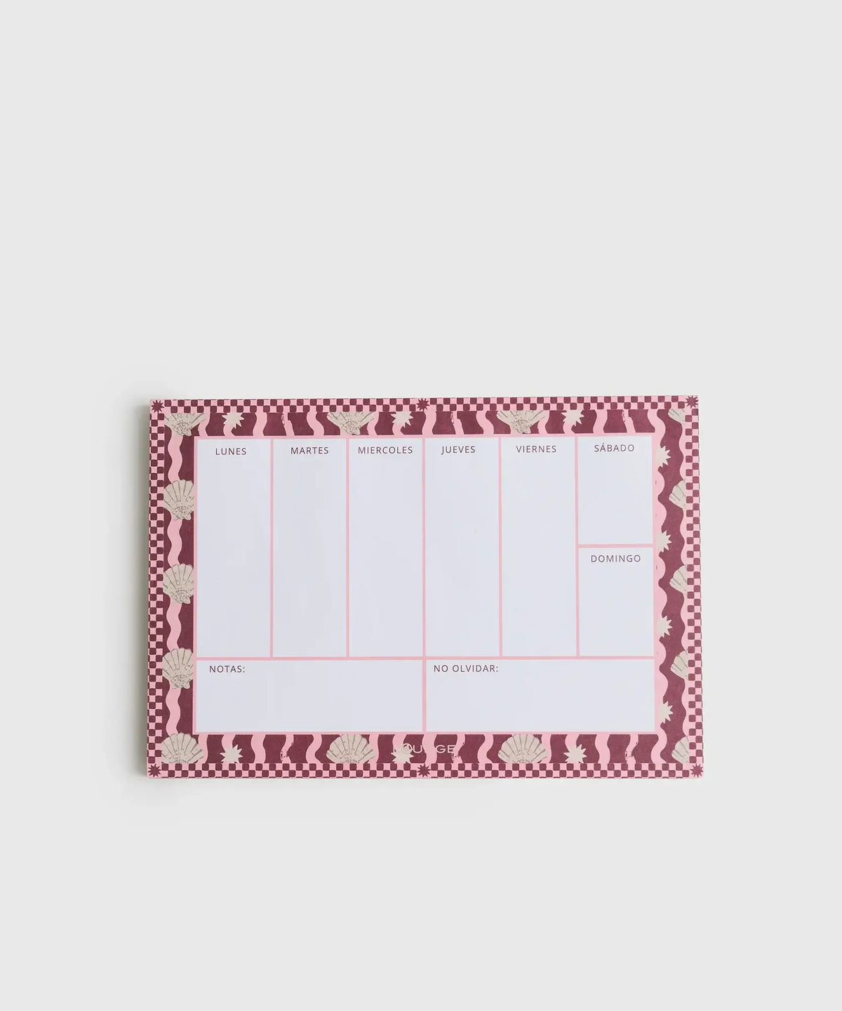 Planner Almejas