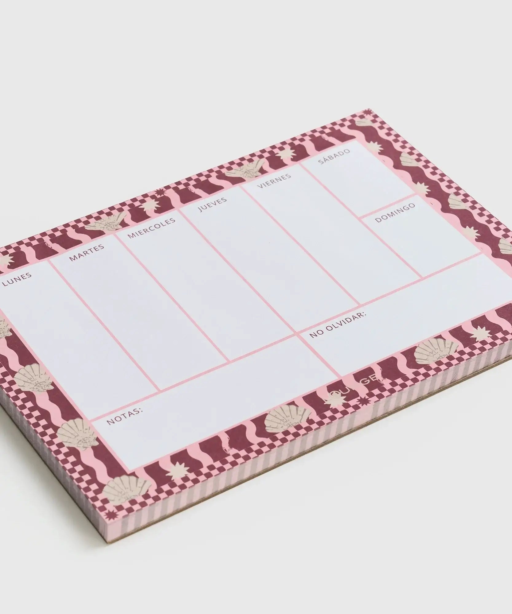 Planner Almejas