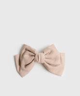 Pinche Cinta Unicolor en color beige, lazo suave de Lounge.