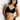 Bralette Dreamy de Lounge en negro, sin broches, con tirantes ajustables y encaje seductor.