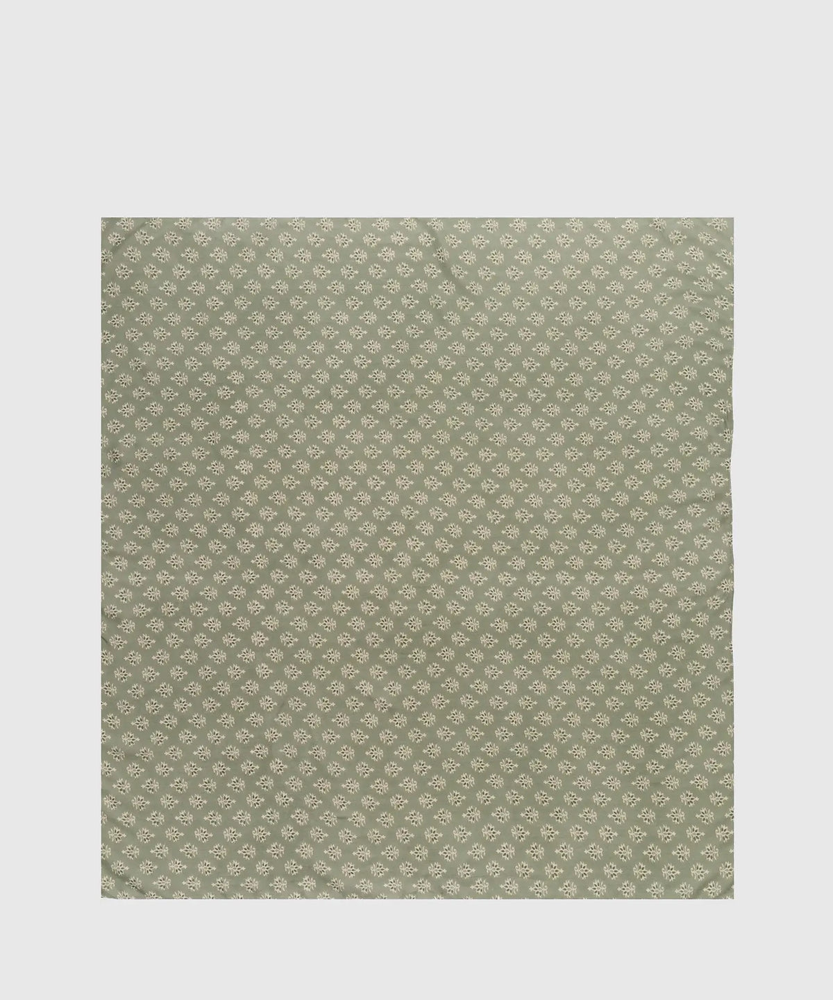 Pañuelo Cuadrado Mosaico de Lounge, diseño de mosaicos en color verde para un toque auténtico a tu outfit.