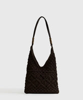 Cartera De Hombro Tejida Paradiso