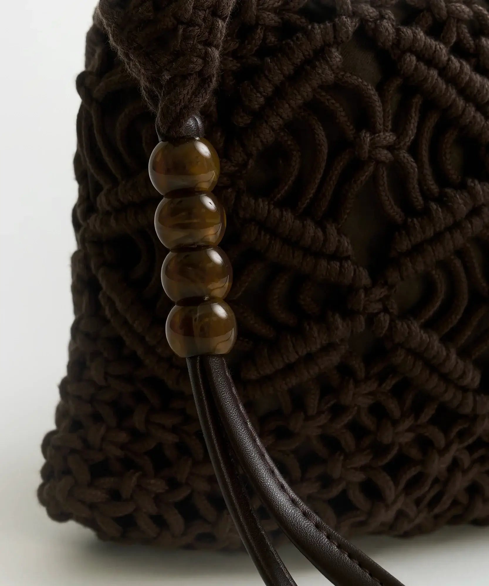 Cartera De Hombro Tejida Paradiso
