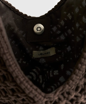 Cartera De Hombro Tejida Paradiso