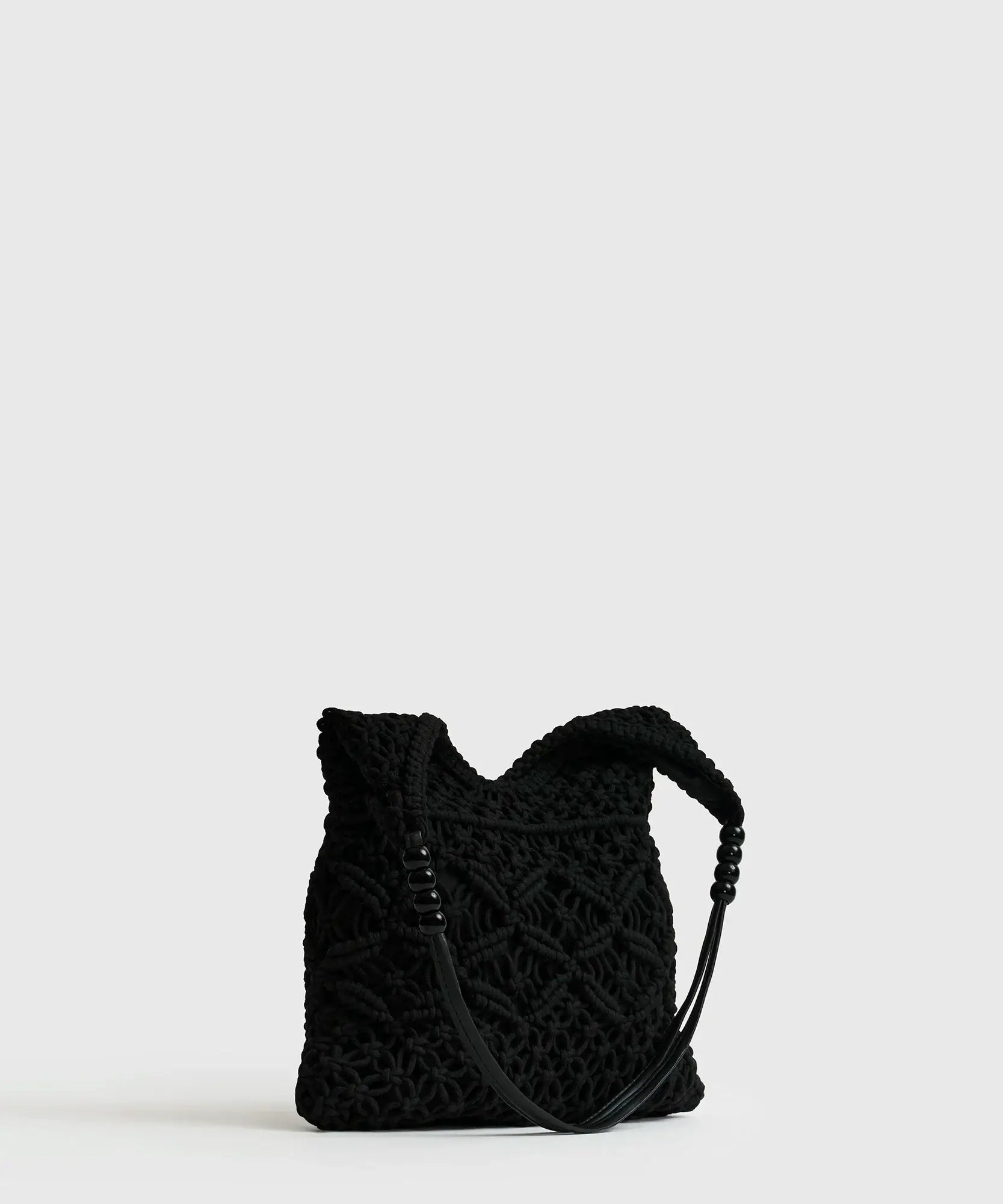 Cartera De Hombro Tejida Paradiso