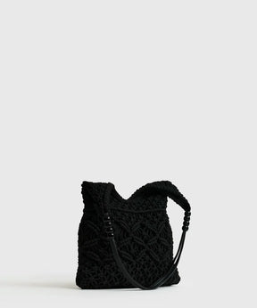 Cartera De Hombro Tejida Paradiso